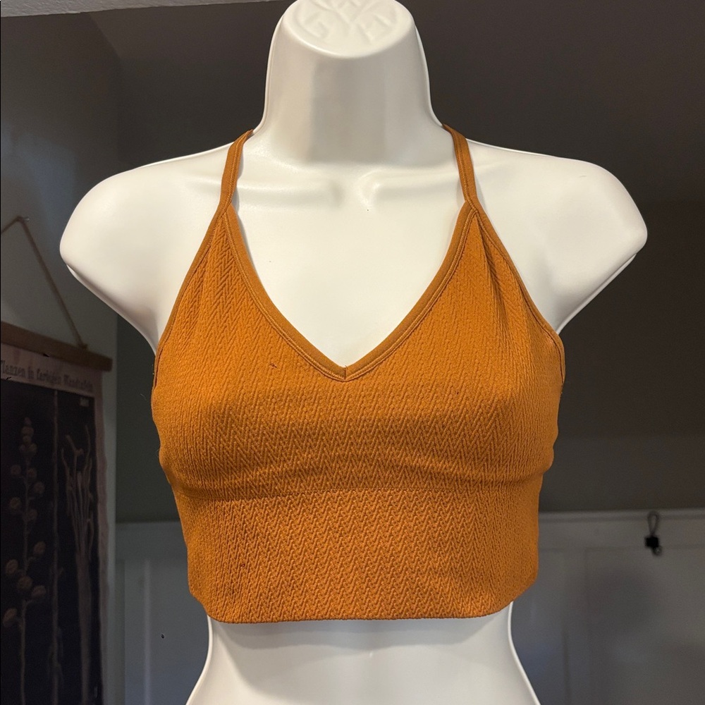 DSG Sports Bra Brown Gym Exercise Fitness Athletic Workout Run Jog School Casual